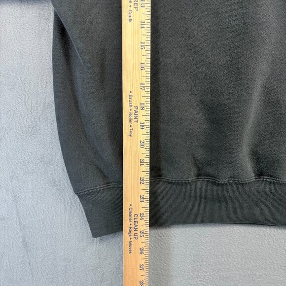 Vintage Russell Sweatshirt Women's Large Black Newport Rhode Island Turtleneck - Picture 9 of 10